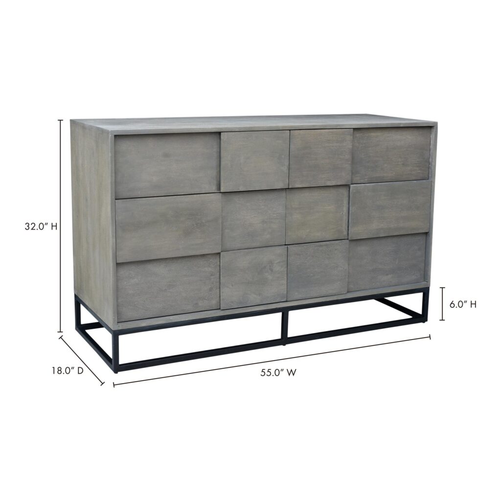 Felix 6 Drawer Dresser - Image 4