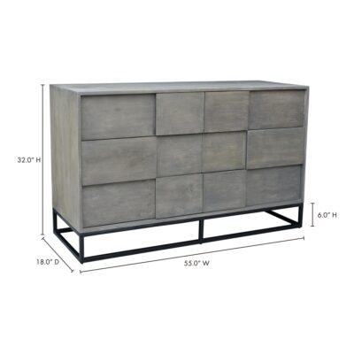 Felix 6 Drawer Dresser BV-1007-15 BV 1007 15 70