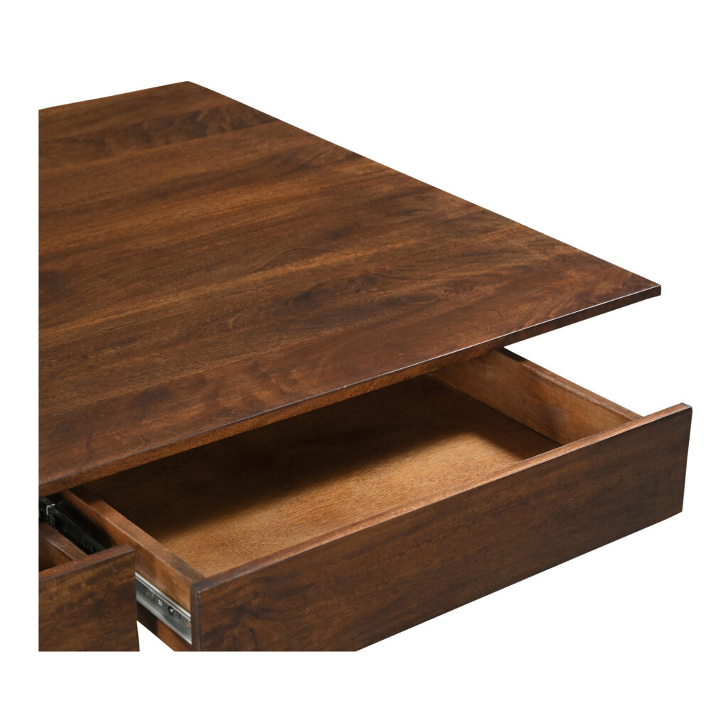 Everett Coffee Table Dark Brown - Image 4