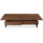 Everett Coffee Table Dark Brown BV-1024-20 BV 1024 20 Everett front open silo