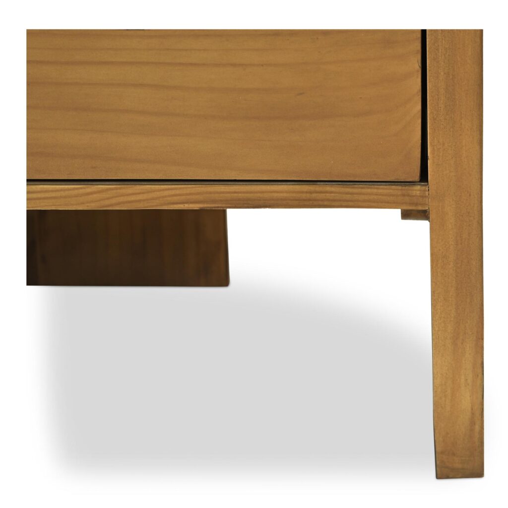 Lachlan 4 Drawer Chest Brown - Image 6