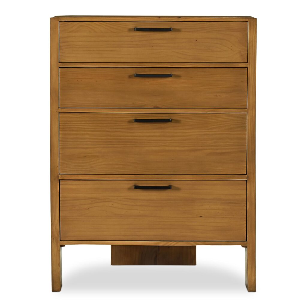 Lachlan 4 Drawer Chest Brown