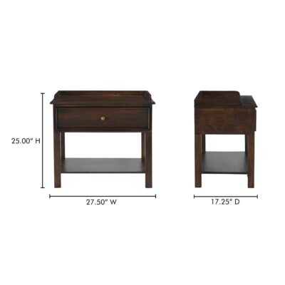 Maeve Nightstand Dark Brown BV-1034-20 BV 1034 20 70