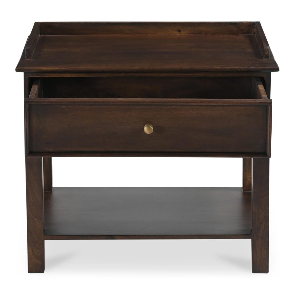 Maeve Nightstand Dark Brown - Image 4