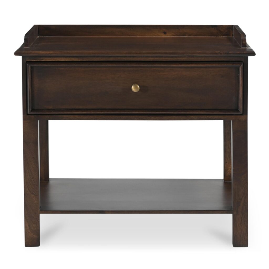 Maeve Nightstand Dark Brown