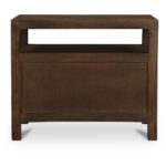 Windsor Nightstand Dark Brown 13 Windsor Nightstand Dark Brown BV-1036-20 BV 1036 20 Windsor back shadsilo
