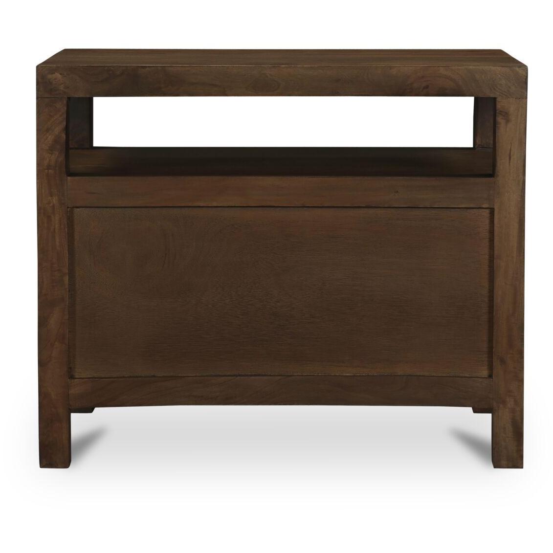 Windsor Nightstand Dark Brown 5 Windsor Nightstand Dark Brown - Image 5