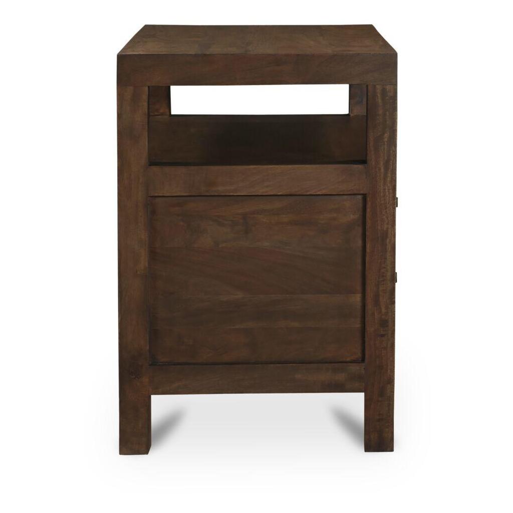 Windsor Nightstand Dark Brown 3 Windsor Nightstand Dark Brown - Image 3