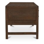 Windsor Desk Dark Brown BV-1039-20 BV 1039 20 Windsor side right shadsilo