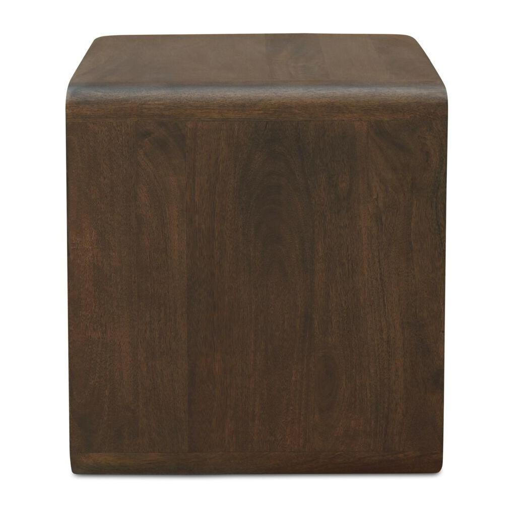 Carrie Side Table Dark Brown 3 Carrie Side Table Dark Brown - Image 3