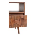 O2 Nightstand Brown 21 O2 Nightstand Brown BZ-1022-24 BZ 1022 24 06