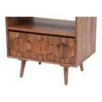 O2 Nightstand Brown 22 O2 Nightstand Brown BZ-1022-24 BZ 1022 24 07