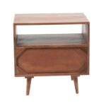 O2 Nightstand Brown 24 O2 Nightstand Brown BZ-1022-24 BZ 1022 24 09