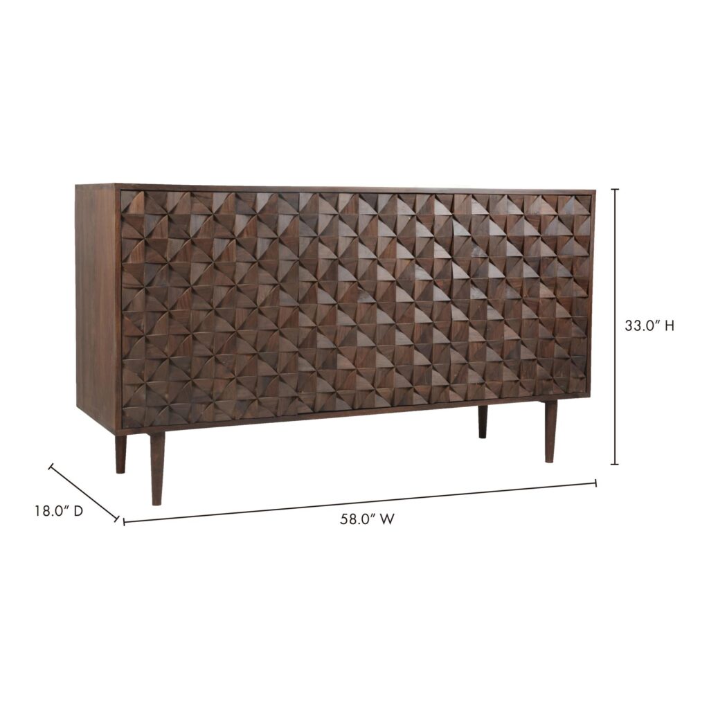 Pablo 3 Door Sideboard - Image 8