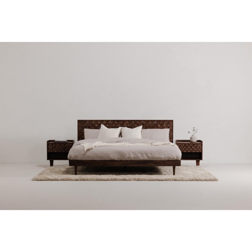 Pablo King Bed Brown - Image 12