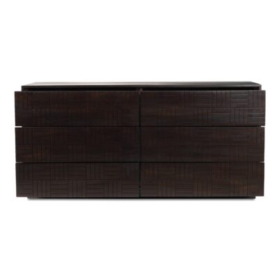 Denman 6 Drawer Dresser Dark Brown BZ-1139-20 BZ 1139 20 01