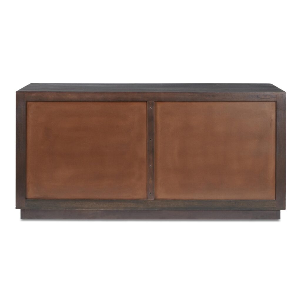 Denman 6 Drawer Dresser Dark Brown - Image 6