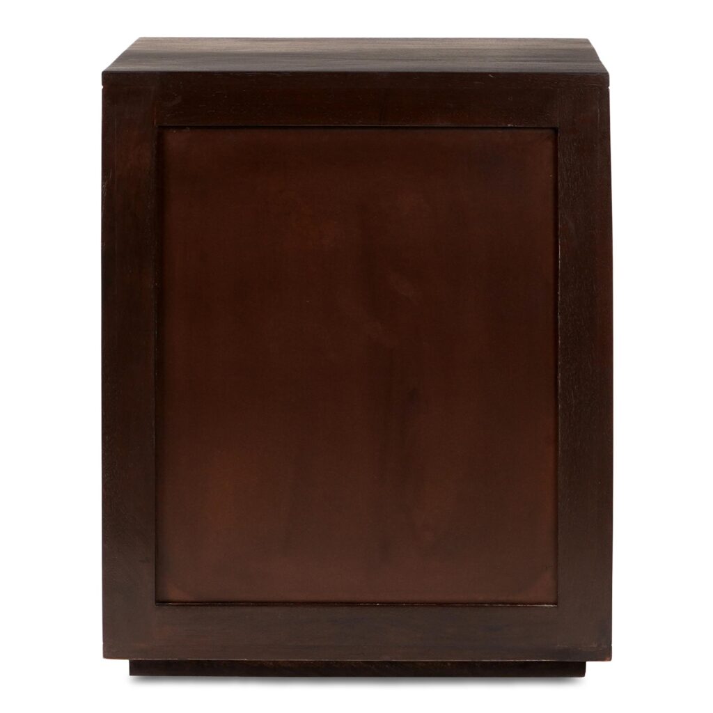 Denman Nightstand Dark Brown - Image 5