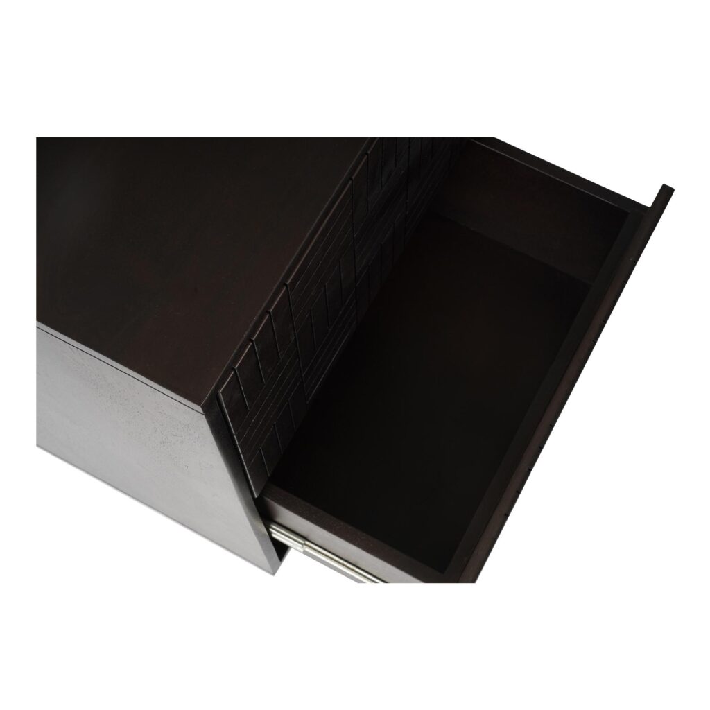 Denman Nightstand Dark Brown - Image 9