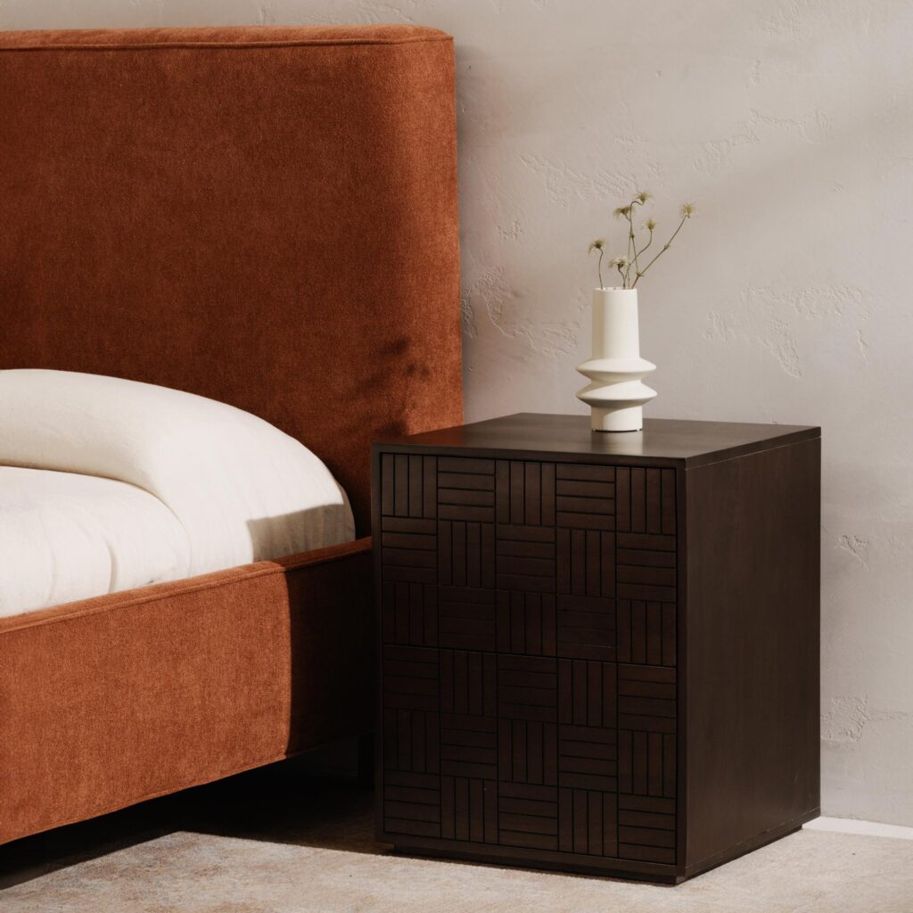 Denman Nightstand Dark Brown - Image 10