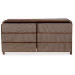 Rye 6 Drawer Dresser Warm Brown BZ-1144-03 BZ 1144 03 01