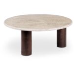 Landon Coffee Table Beige Travertine BZ-1153-34-0 BZ 1153 34 02