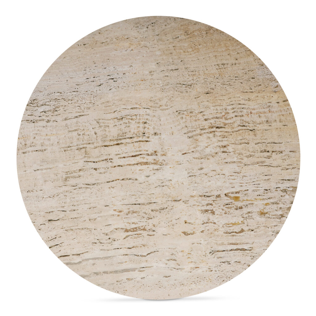 Landon Coffee Table Beige Travertine - Image 6