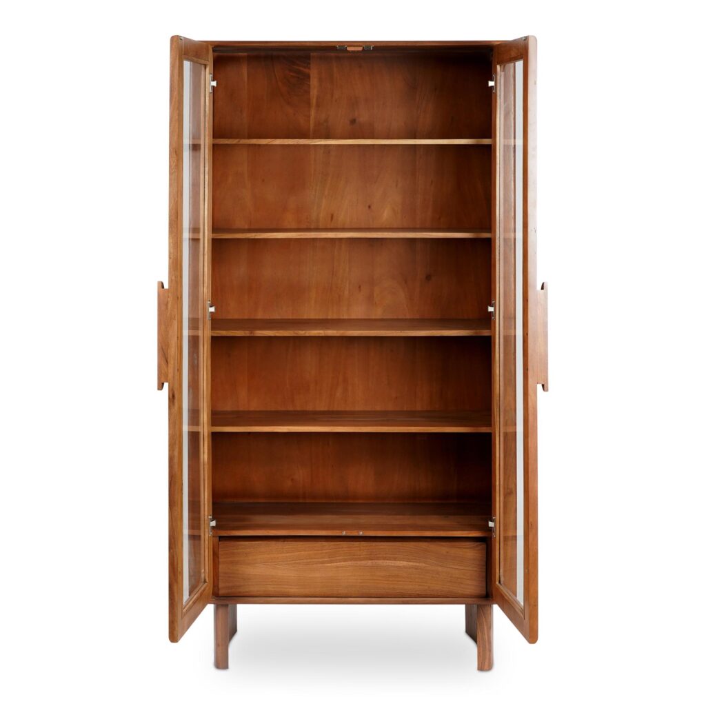 Orson Tall Cabinet Brown - Image 2