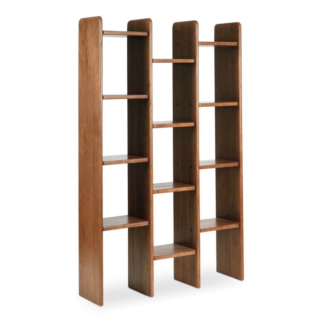 Orson Bookcase Brown - Image 4