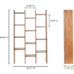 Orson Bookcase Brown BZ-1158-03 BZ 1158 03 70