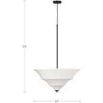 Corrina Pendant Lamp Large White BZ-1165-18 BZ 1165 18 Corrina 70
