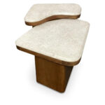 Abi Nesting Coffee Table Beige Cosmos Marble - Image 3