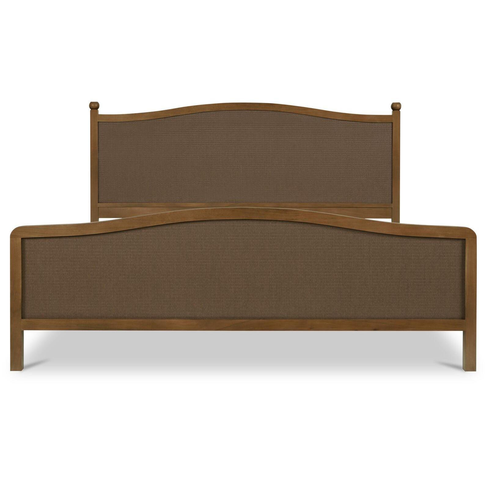 Eve Queen Bed Brown 2 Eve Queen Bed Brown - Image 2
