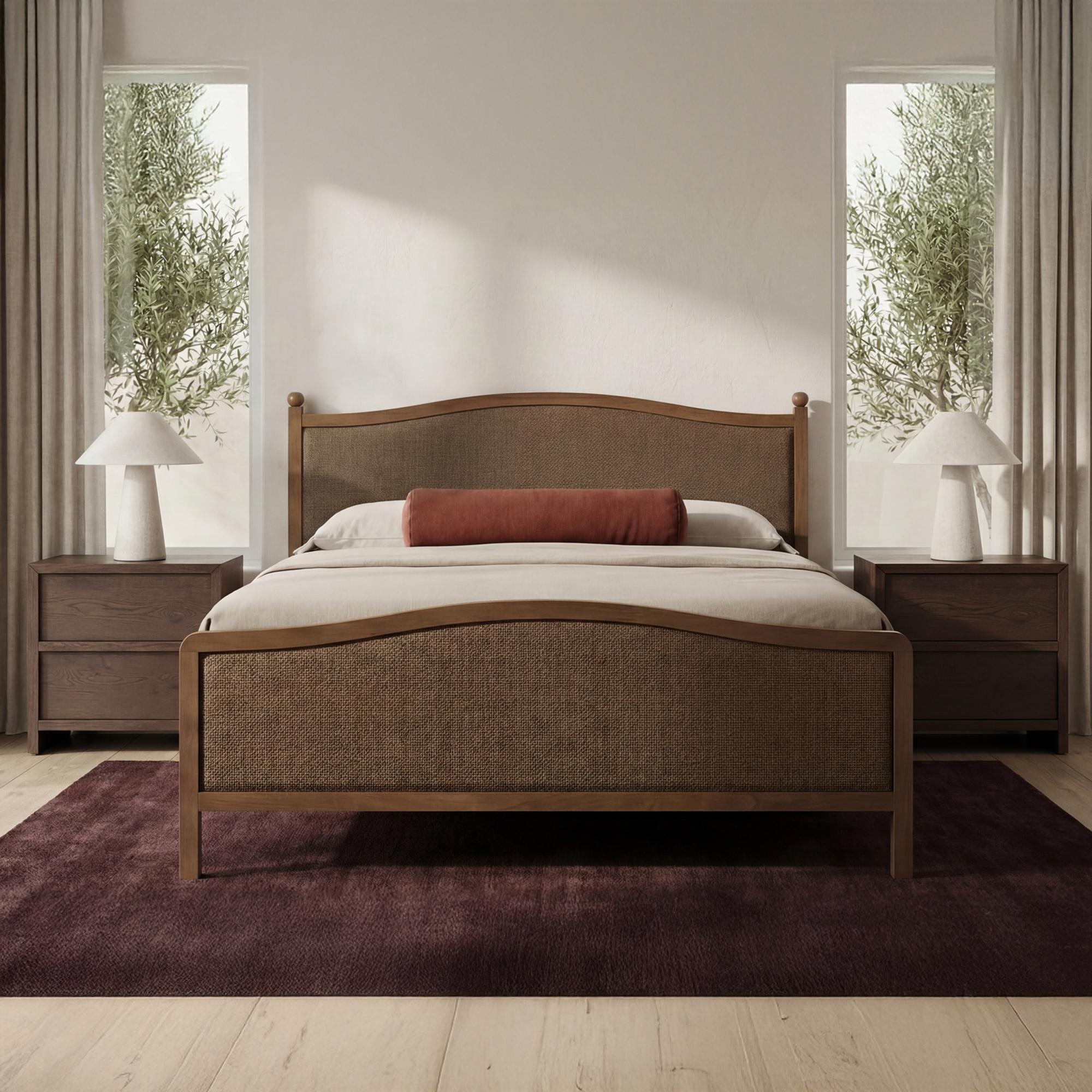 Eve King Bed Brown 2 Eve King Bed Brown - Image 2