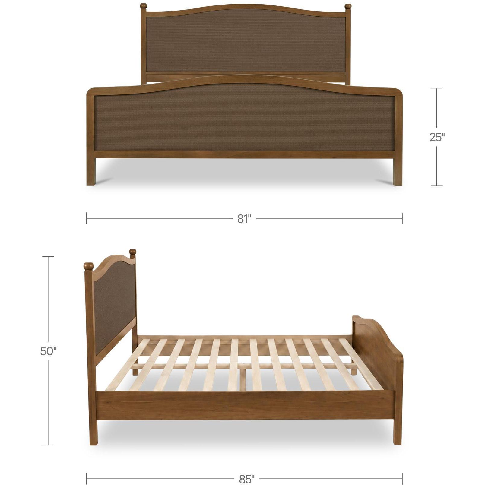 Eve King Bed Brown 3 Eve King Bed Brown - Image 3