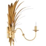 Wheat Sconce - Gold Electrified C10042 C10042 B