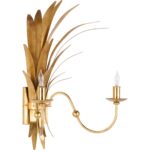Wheat Sconce - Gold Electrified C10042 C10042 C