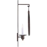 Leggit Sconce - Bronze Electrified 10 Leggit Sconce - Bronze Electrified C10045 C10045 D