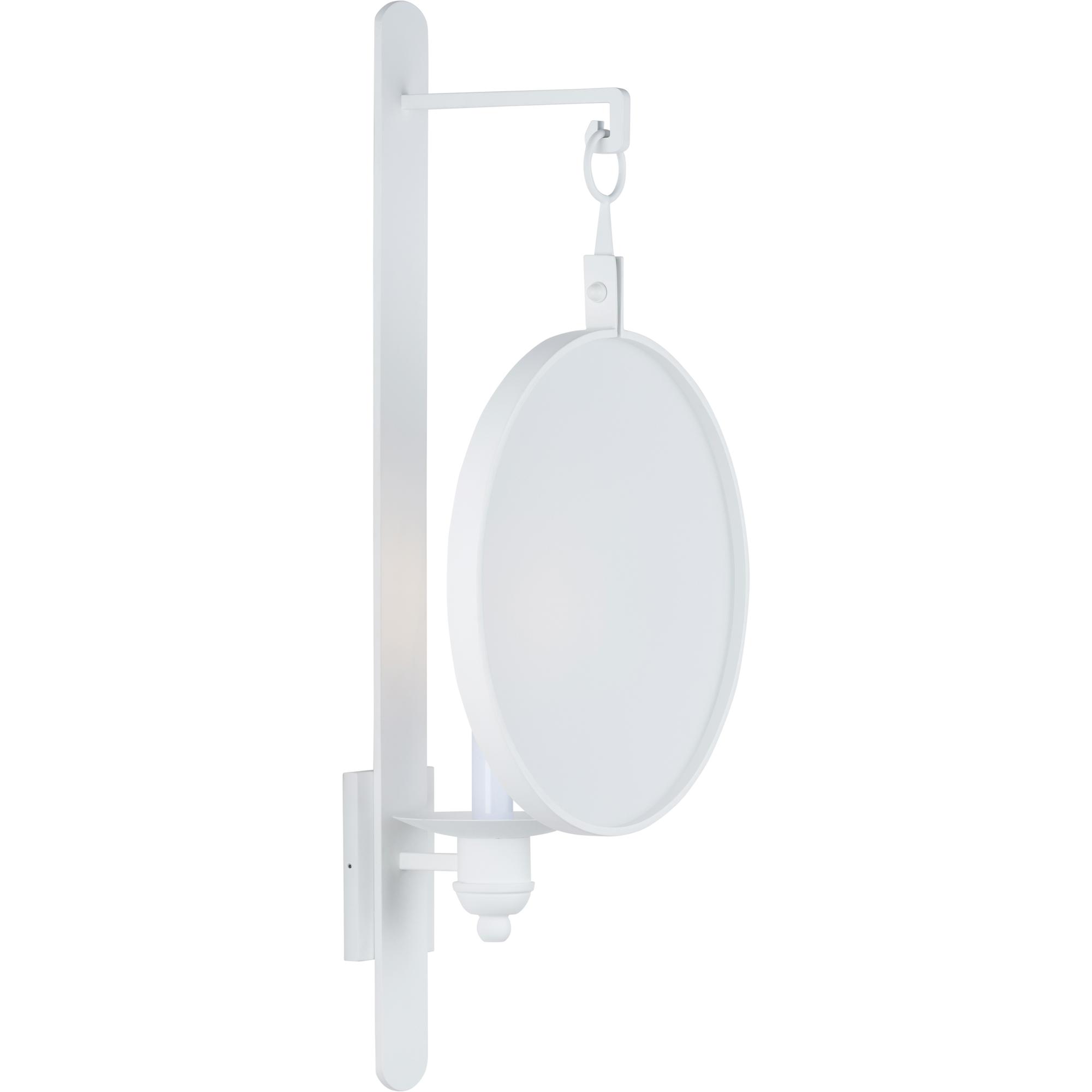 Leggit Sconce - White Electrified 2 Leggit Sconce - White Electrified - Image 2