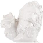 Faience Lions (Pr) - White C10098 C10098 F