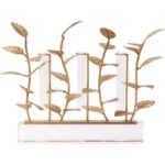 Eucalyptus Gold Leaf Vase 7 Eucalyptus Gold Leaf Vase C10109 C10109 B