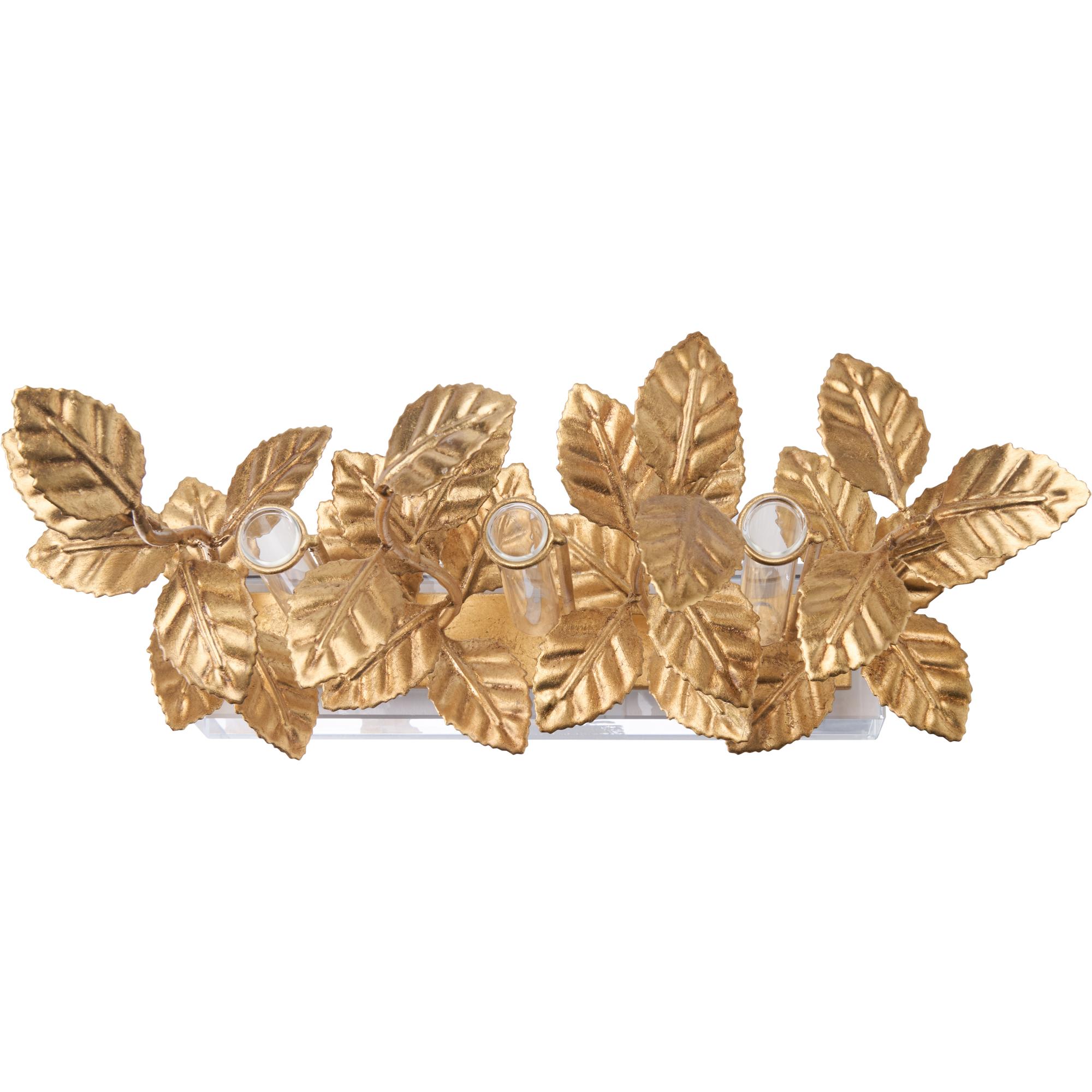 Eucalyptus Gold Leaf Vase 5 Eucalyptus Gold Leaf Vase - Image 5