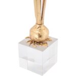 Bulb Gold Leaf Vase 9 Bulb Gold Leaf Vase C10110 C10110 E