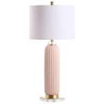 Samuel Ceramic Lamp - Pink 7 Samuel Ceramic Lamp - Pink C10321 C10321 B