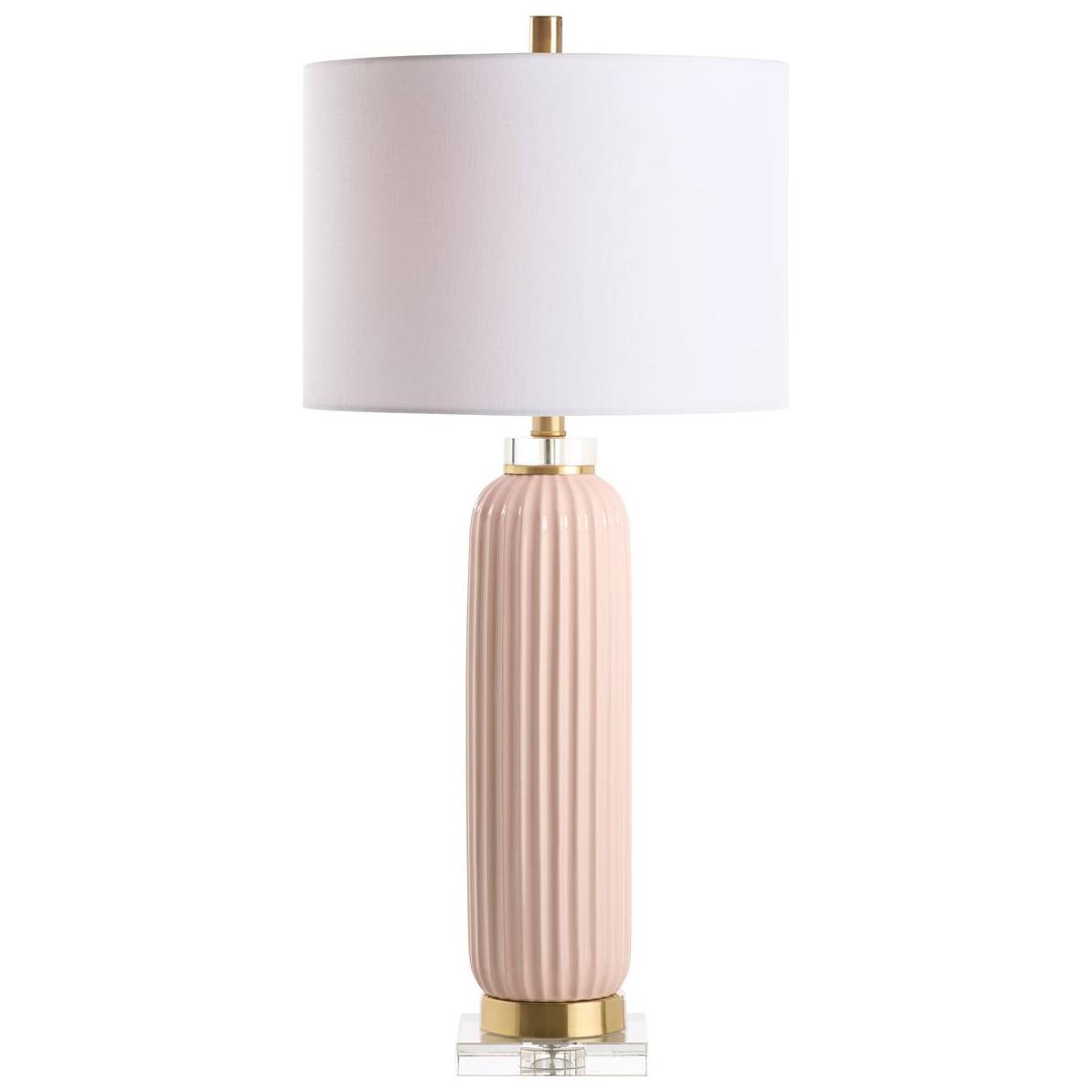 Samuel Ceramic Lamp - Pink 3 Samuel Ceramic Lamp - Pink - Image 3