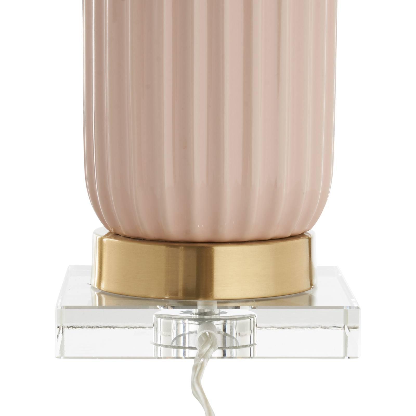 Samuel Ceramic Lamp - Pink 4 Samuel Ceramic Lamp - Pink - Image 4