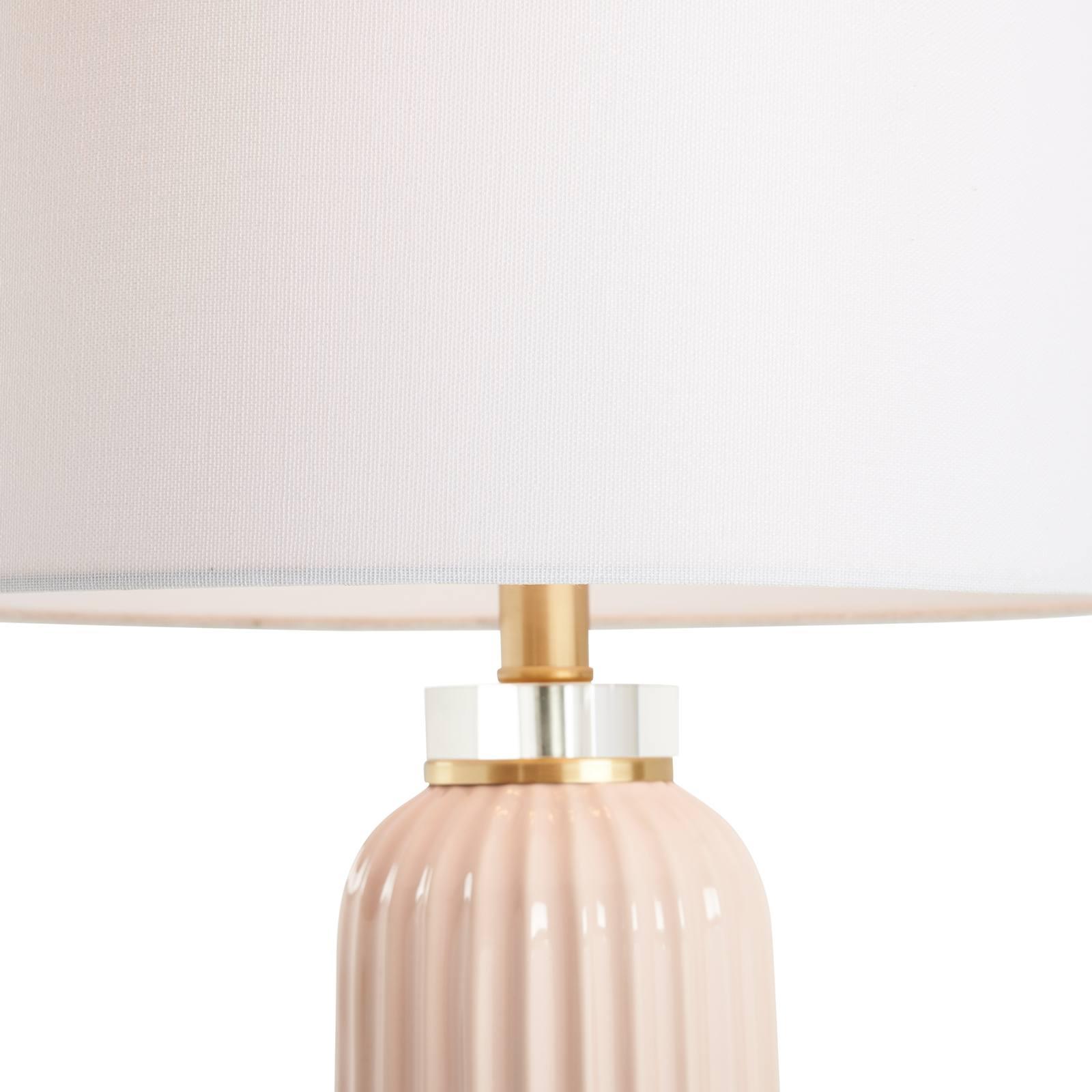 Samuel Ceramic Lamp - Pink 5 Samuel Ceramic Lamp - Pink - Image 5