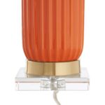 Samuel Ceramic Lamp - Orange C10322 C10322 D