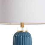 Samuel Ceramic Lamp - Blue C10324 C10324 E