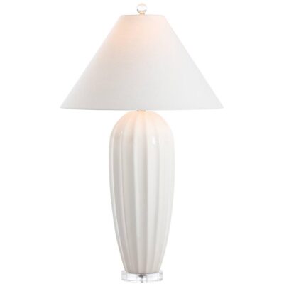 Roberson Lamp - White